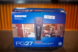 SHURE PG27-LC kondensatormikrofon #456