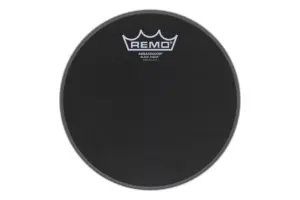Remo Ambassador Black Suede 13