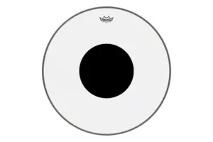Remo Controlled Sound Clear Black Dot Bass 24