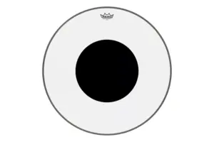 Remo Controlled Sound Clear Black Dot Bass 26