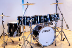 Sonor Phonic Gloss Black 10, 12, 13, 14, 16, 22 #706
