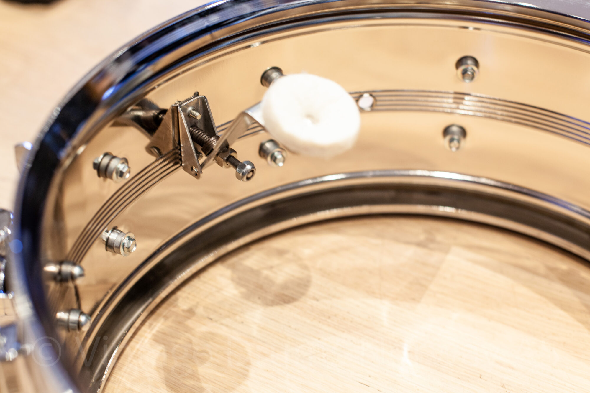 Rogers Dyna-Sonic Big “R” COB skarptromme 14×6,5 #900 - Bilde 30