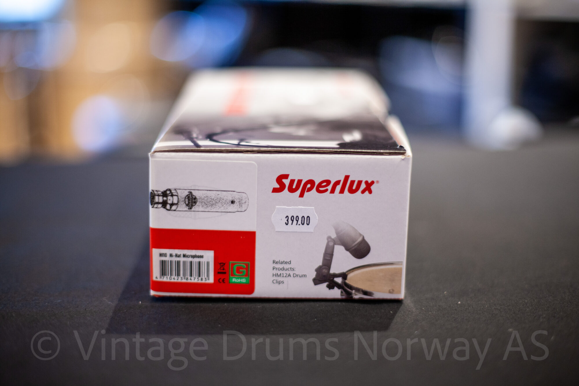 Superlux HI10 HiHat og Cymbal mikrofon - Bilde 2