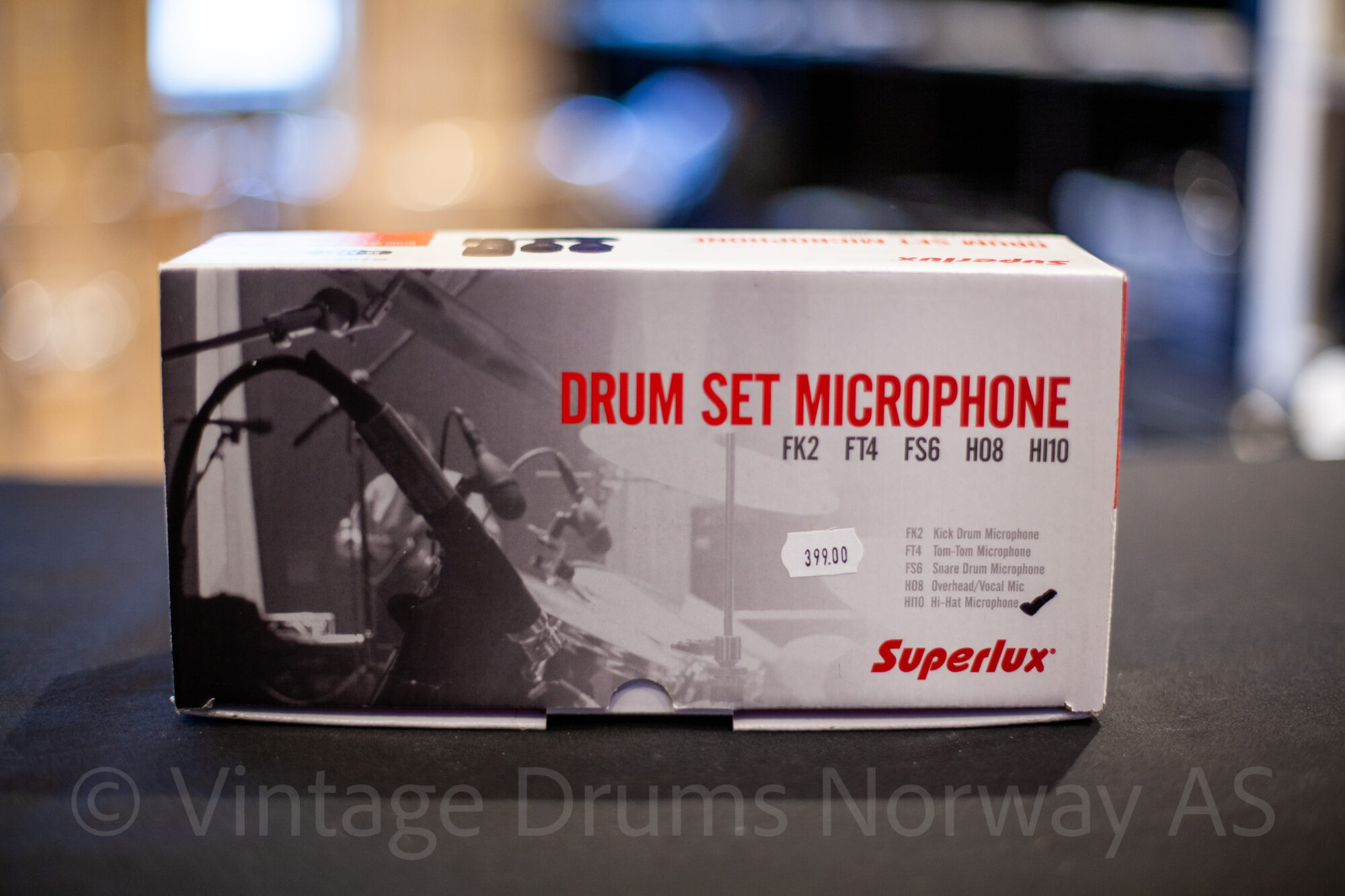 Superlux HI10 HiHat og Cymbal mikrofon
