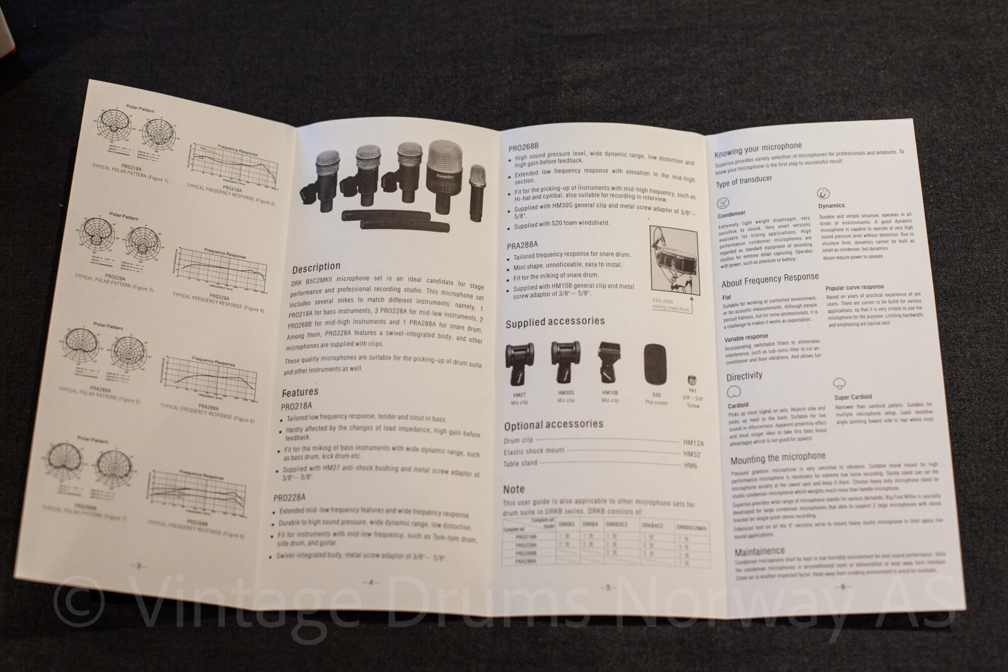Superlux PRO228A Tom-tom Microphone - Bilde 6