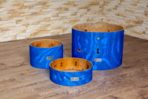 Sonor Teardrop 1960’s Blue Satin Flame #1016