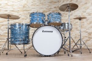 Ludwig Big Beat Outfit 12,13,16,22 - Blue Oyster 1976 #1292
