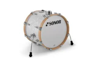 Sonor AQ2 1814 BD WM #WHP Bass Drum 18" x 14" (with Mount), Maple, White Pearl