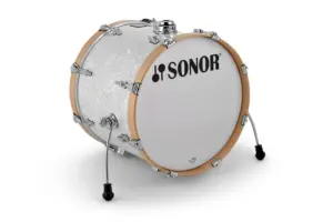 Sonor AQ2 2016 BD WM #WHP Bass Drum 20" x 16" (with Mount), Maple, White Pearl