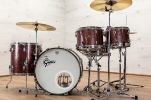 1960s Gretsch Round Badge Burgundy Sparkle #1466