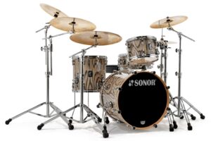 Sonor ProLite 12,14,20 Maple, Snow Tiger (NM)
