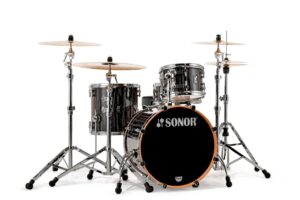 Sonor ProLite 12,14,20 Maple, Ebony White Stripes (WM)