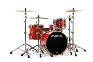 Sonor ProLite 12,14,20 Maple, Fiery Red (WM)