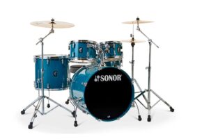 Sonor AQ1 Stage 10,12,16,22 + 14SD Carribean Blue