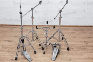 Vintage 80s Pearl stativpakke - 5 deler #1514