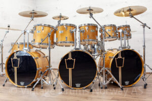 Pearl DLX Deep Force 9-trommers shellpack 1984 #1630