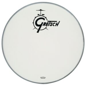 Gretsch Bassdrum head Ambassador white coated 20''