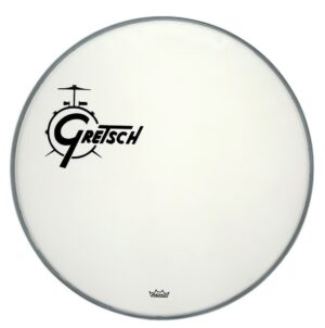 Gretsch Bassdrum head Ambassador white coated 20''